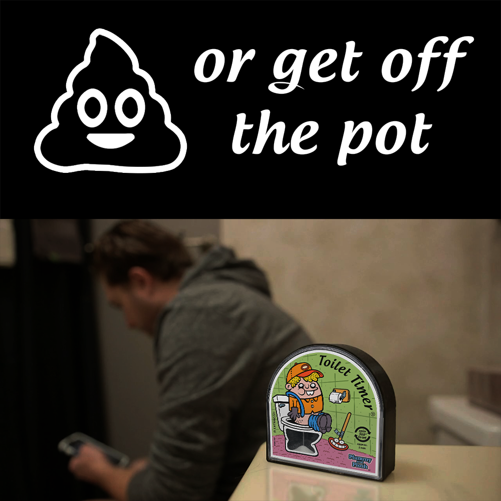Plummy and Plosh Toilet Timer™