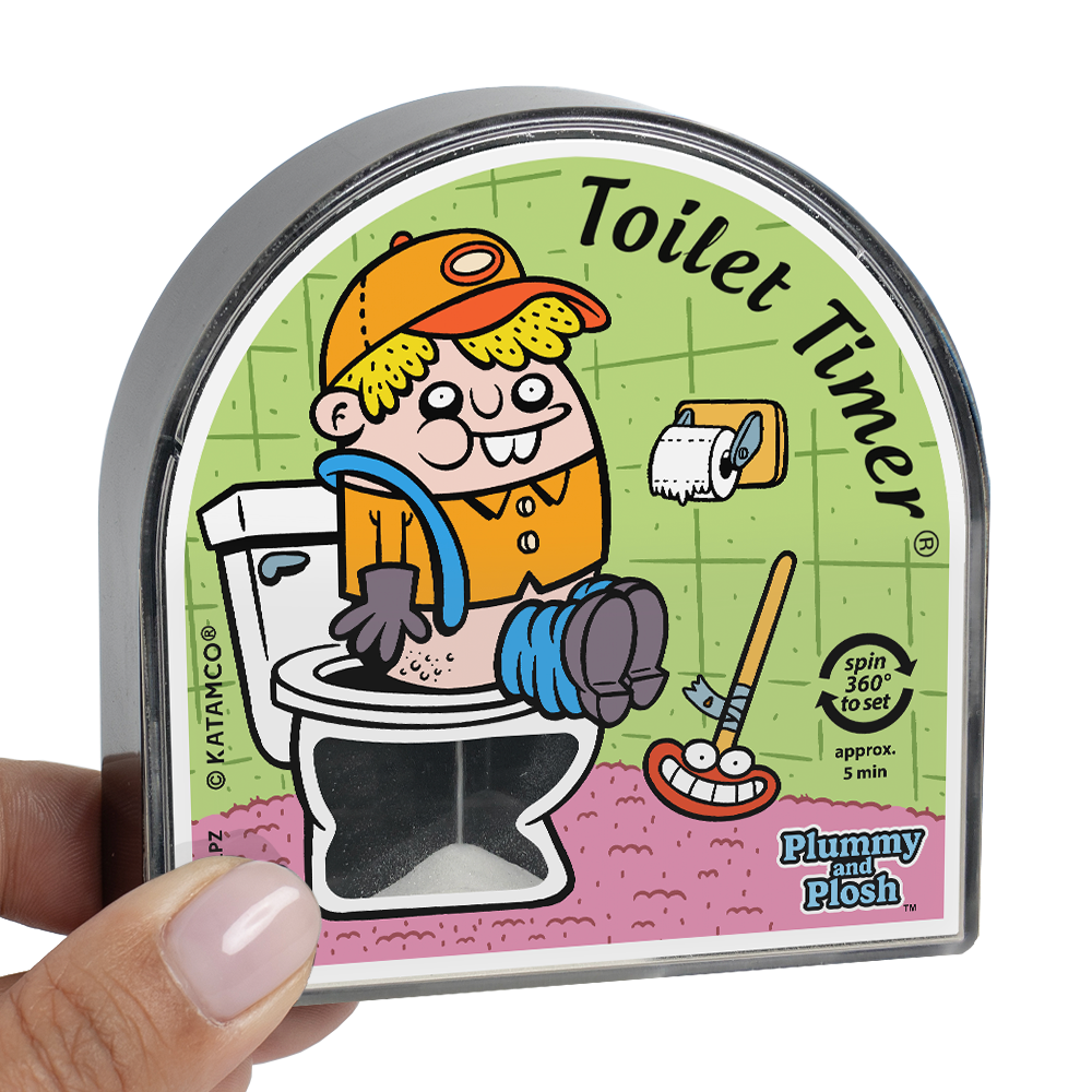 Plummy and Plosh Toilet Timer™